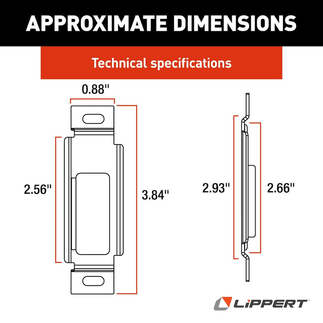 Lippert Components Access Door Latch Cover Plate (314301)