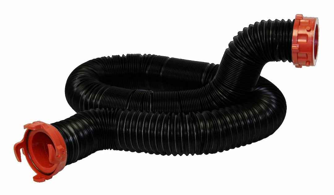 Valterra D04-0200 10 ft Poly RV Sewer Hose with Fittings