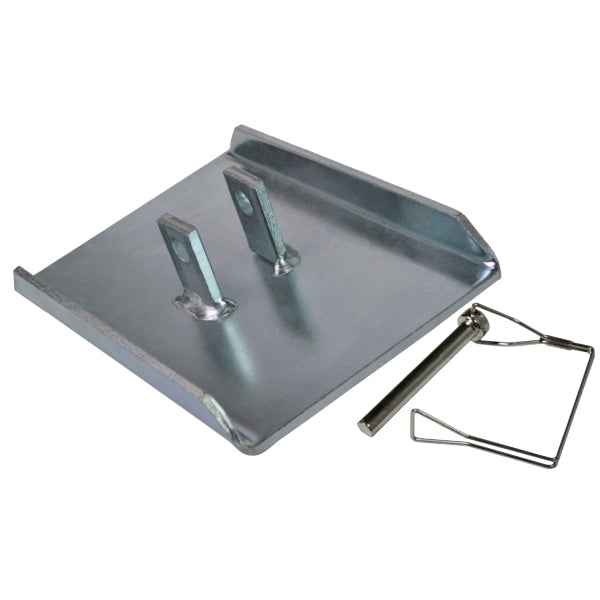 Ultra-Fab Products 17-940006 RV Landing Gear Steel Foot - 8 x 5 in