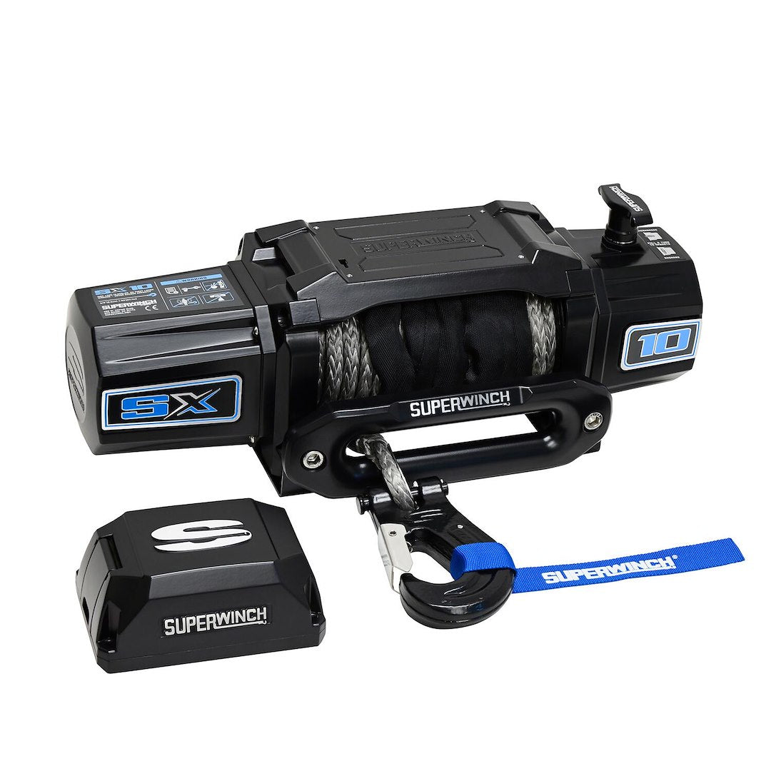 Superwinch 1710204 SX10SR 10,000-lb Synthetic Rope Winch