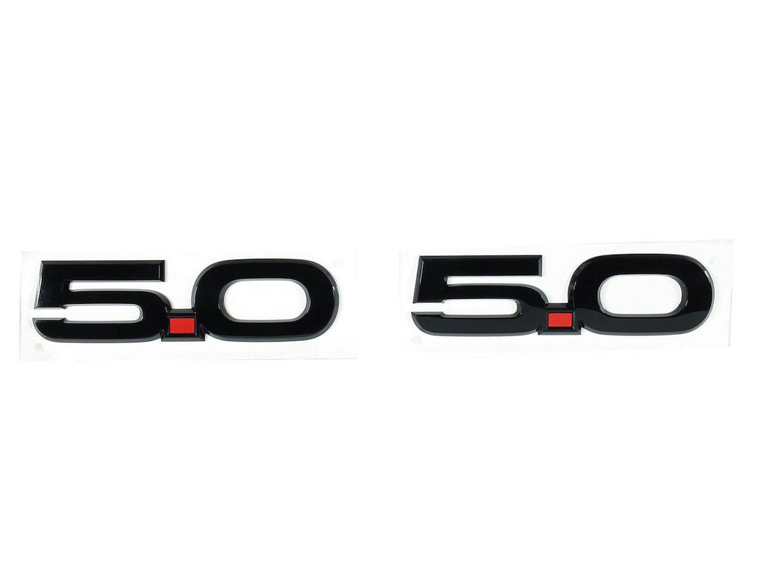 Ford Performance M-1447-M50ab Mustang 5.0L Fender Emblem