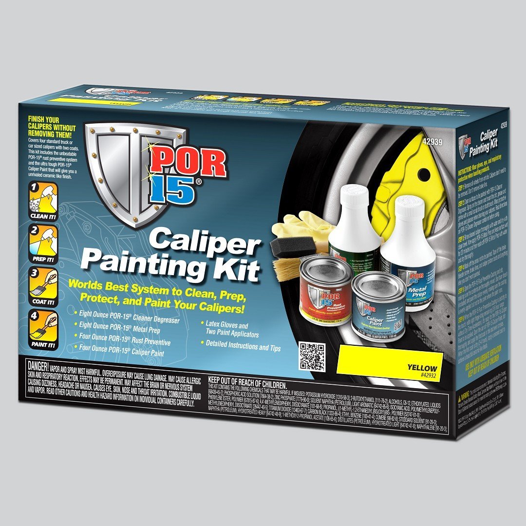 POR-15 42939 Yellow Caliper Painting Kit