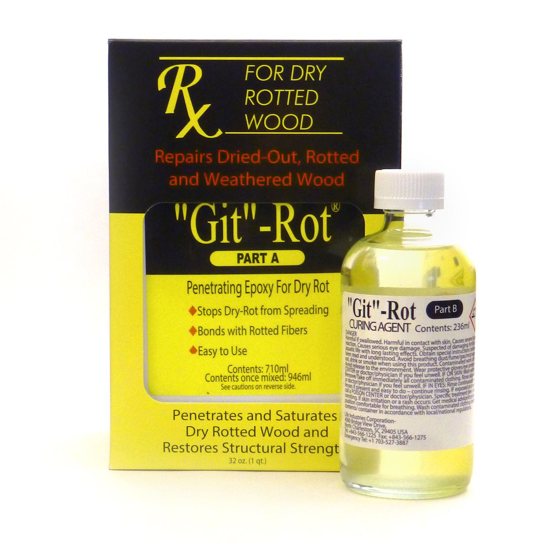 BoatLife 1065 Git-Rot Epoxy Kit, 32 fl oz
