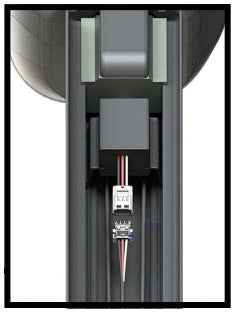 Lippert V000467182 Solera Smart Arm Awning Arm Set - 63 in, Black