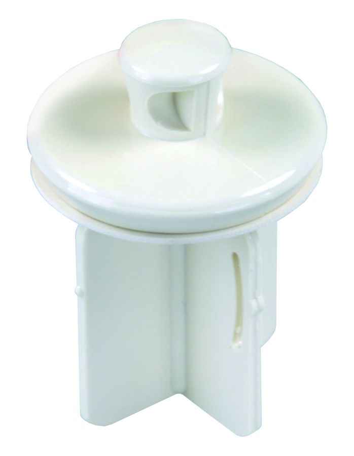 JR Products Sink Drain Stopper 95225 – Material: Plastic Stem
