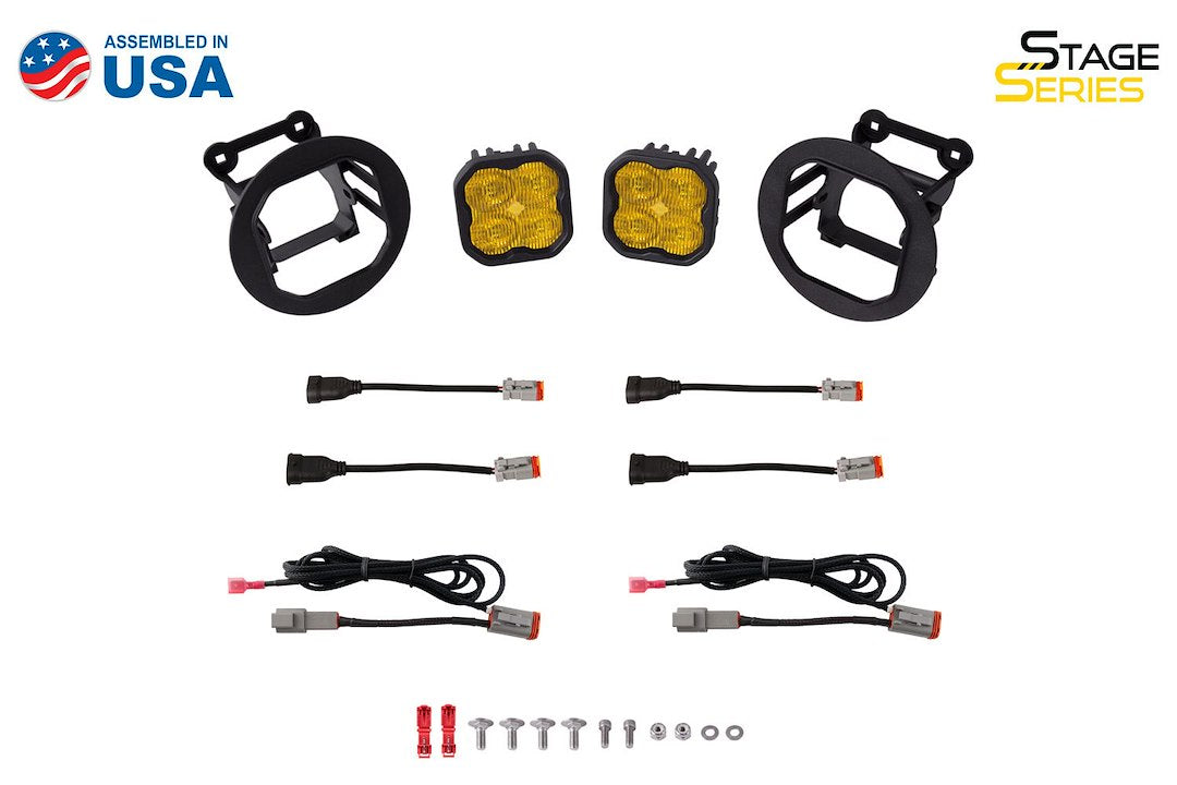 Diode Dynamics DD7074 SS3 Max Yellow Fog-Light Pair