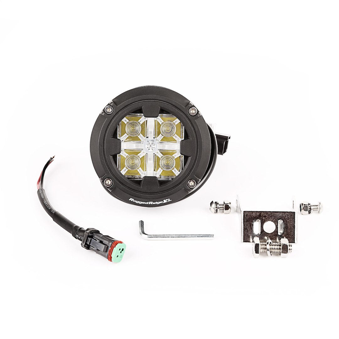 Rugged Ridge 15209.31 3.5-Inch 10-Watt LED Driving/Fog Light