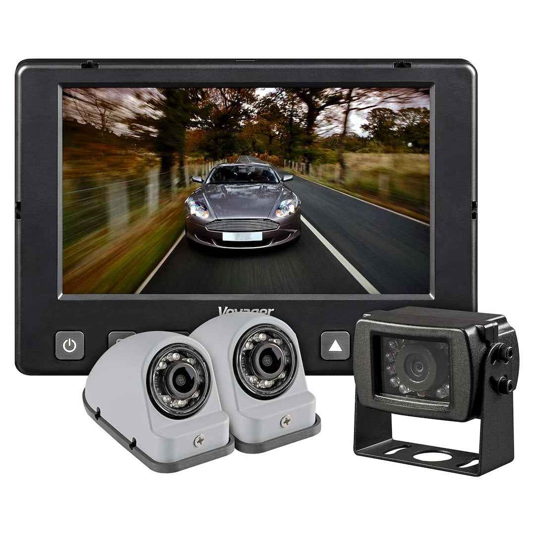 ASA Electronics VOS719WPLD Wired Backup Camera System - 7 in TFT/LCD