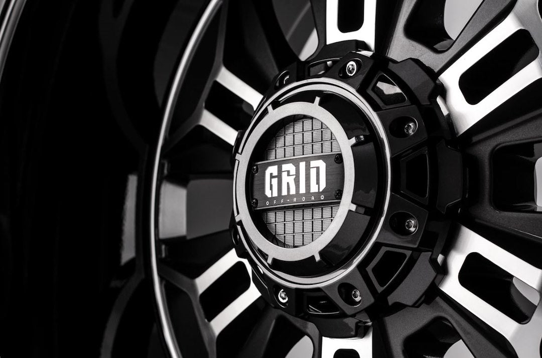 Grid Wheels GD1122120052S487 GD11 22x12 Gloss Black Wheel