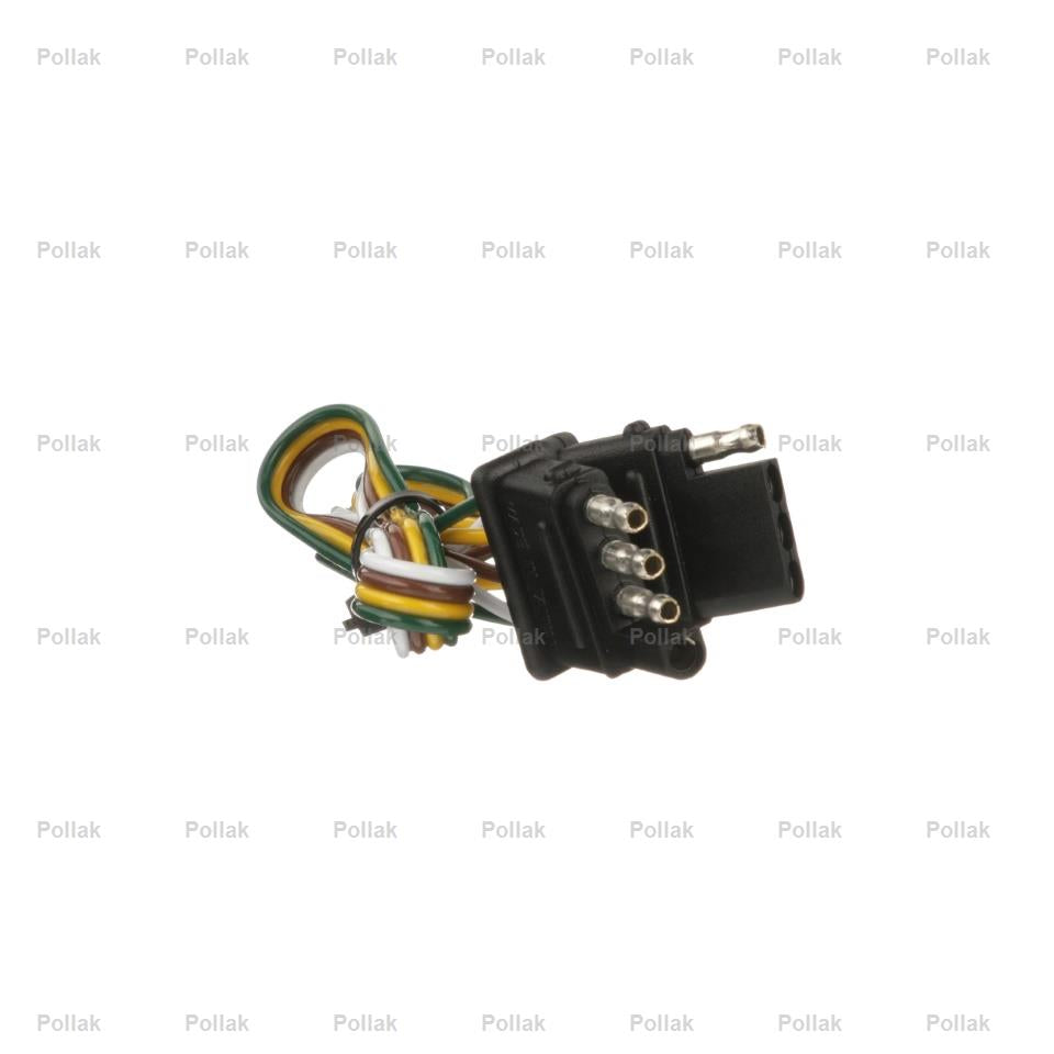 Pollak Semi-universal 4 Flat Trailer Wiring Connector (12412E)