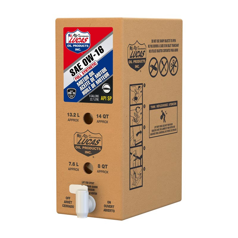 Lucas Oil 18056 Bag in a Box Oil