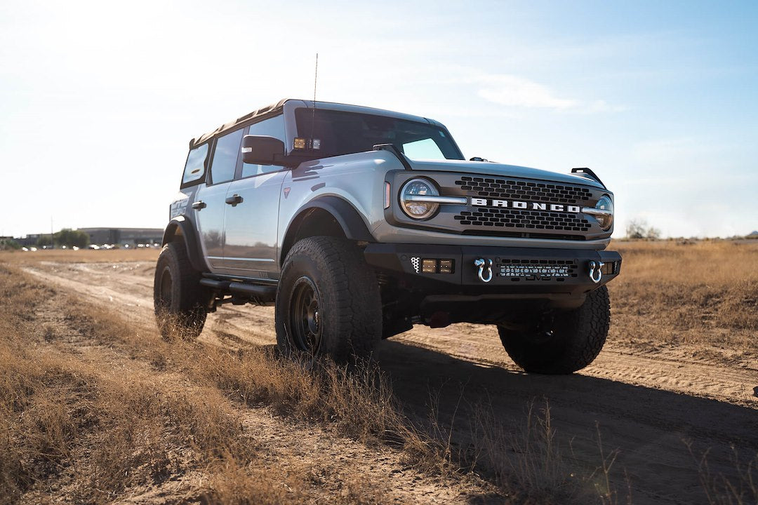 DV8 Offroad FBBR-03 Modular Steel Bronco Bumper