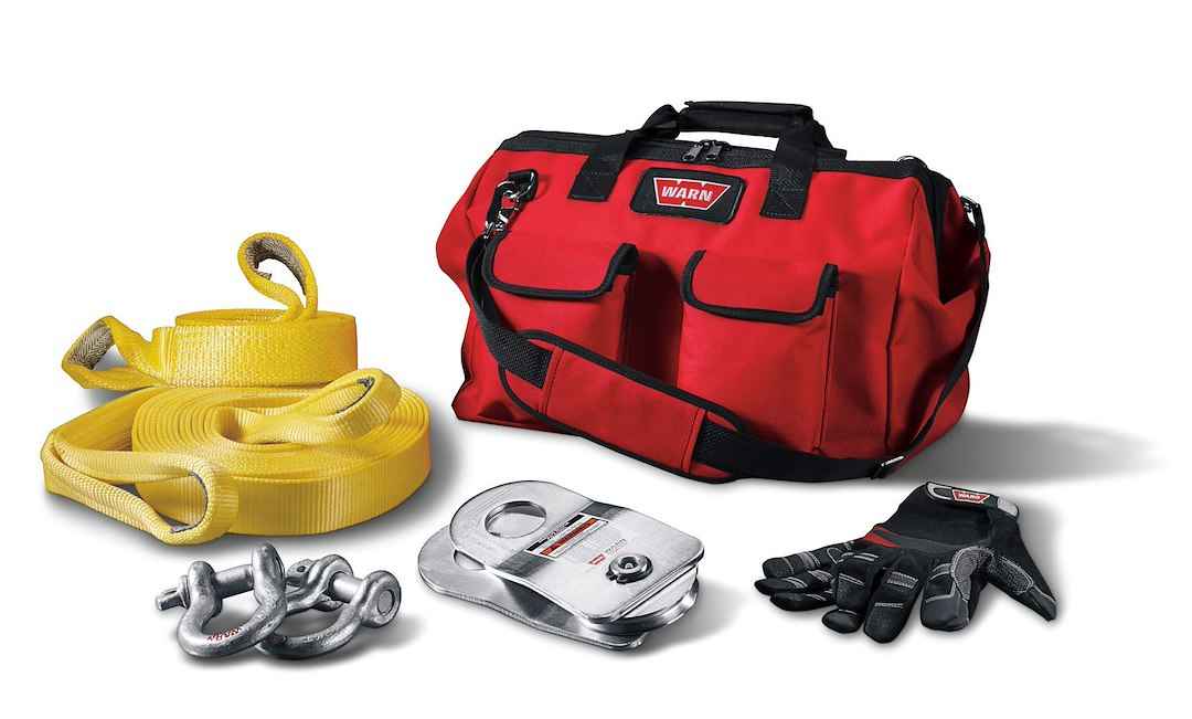 Warn 88900 Winch Rigging Kit with Red Storage Bag