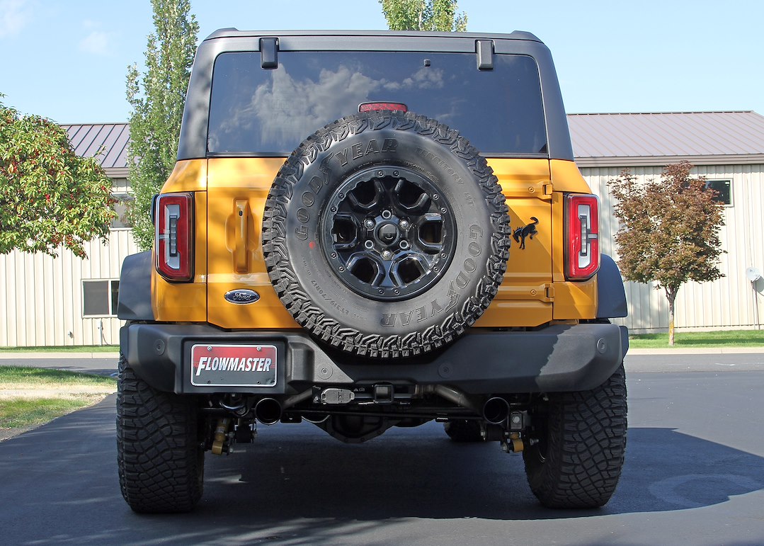 Flowmaster 718122 FlowFX Cat-Back Exhaust for Ford Bronco