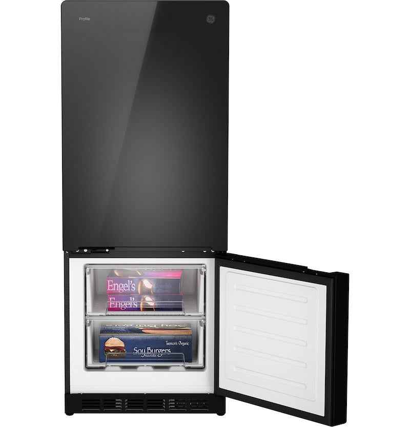 GE Profile 10 Cu. Ft. 12V Dual Door RV Refrigerator – Bottom Freezer