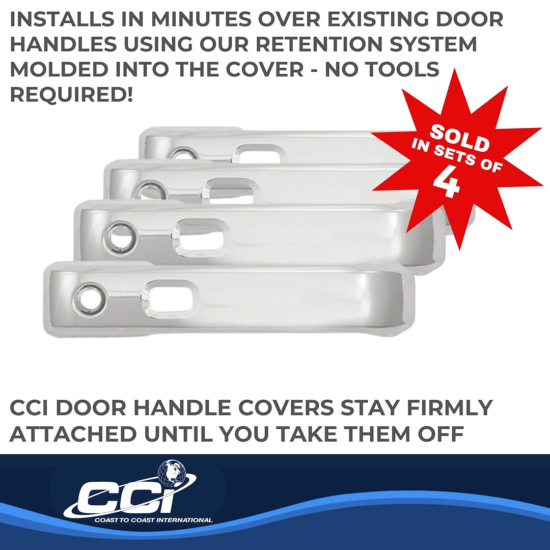 Coast To Coast DH68570S Chrome F-150 Smart-Key Covers - image 3