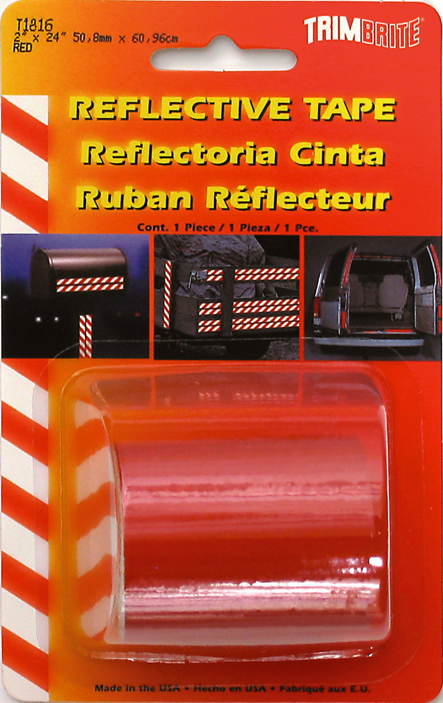 Trimbrite T1816 Red Reflective Tape