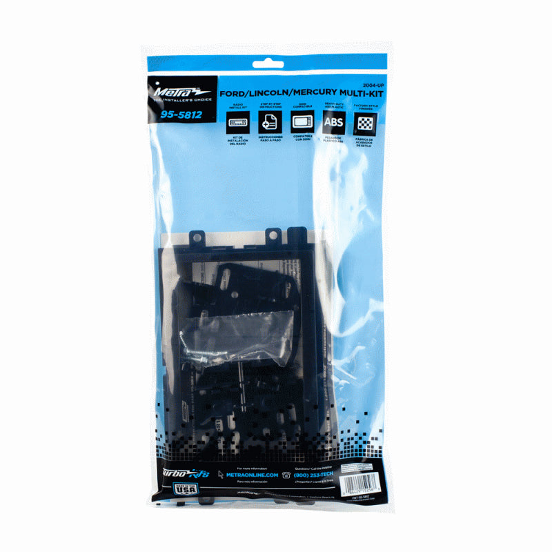 Metra 95-5812 Double DIN Radio Mounting Kit