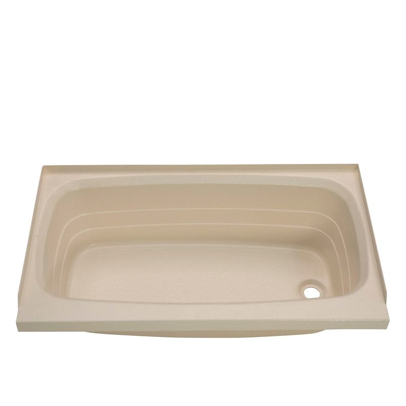 Lippert Better Bath 209392 24" x 40" RV Bathtub – Right Hand Drain