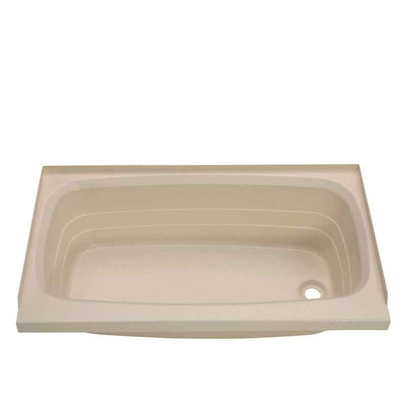 Lippert Better Bath 209392 24" x 40" RV Bathtub – Right Hand Drain