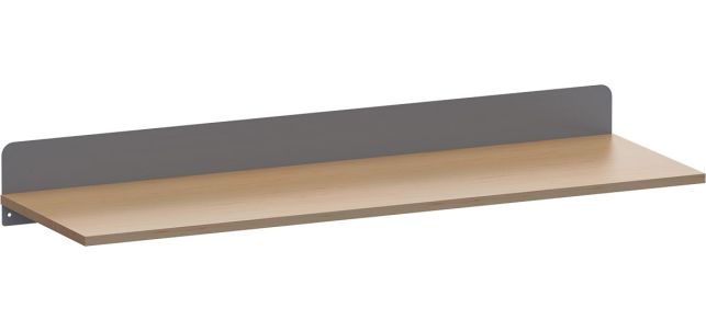 Holman 40552 Gray Shelf with Wood Workbench Top