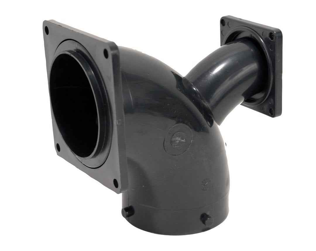 Valterra T1036 RV Waste Elbow Fitting with Rotating Flange