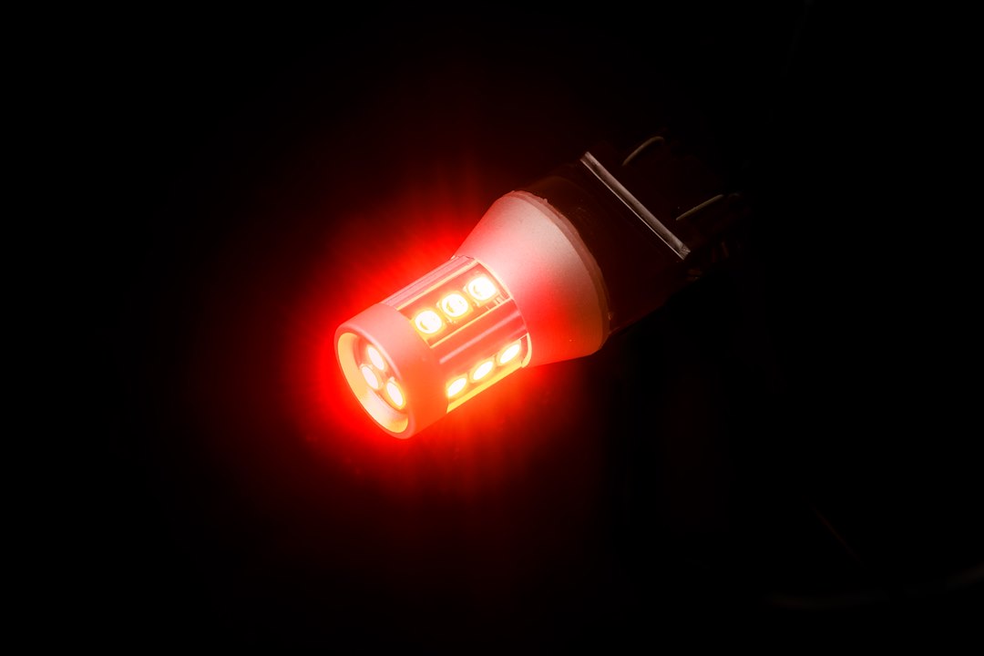 Putco 343157r-360 Red Plasma 3157 LED Brake Light Bulb