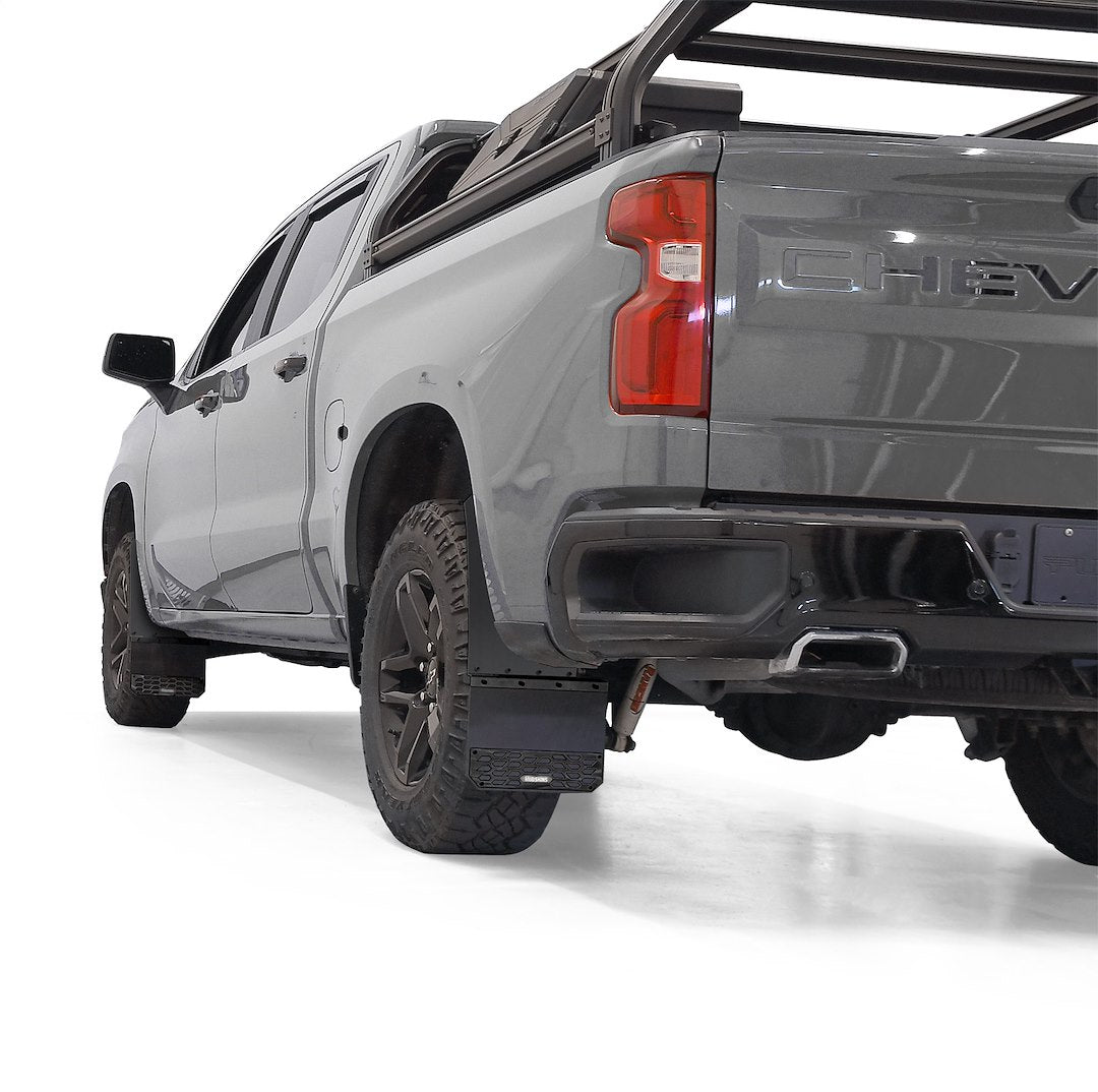 Putco 78595 Mud Skins Hex Shield Polyethylene Mud Flaps, Set of 2