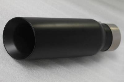 Black Horse Offroad Mt-Rr03bk Exhaust Tail Pipe Tip - image 1