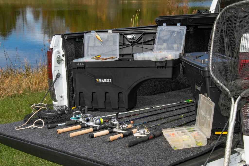 UnderCover SC100D SwingCase Wheel-Well Tool Box - Black