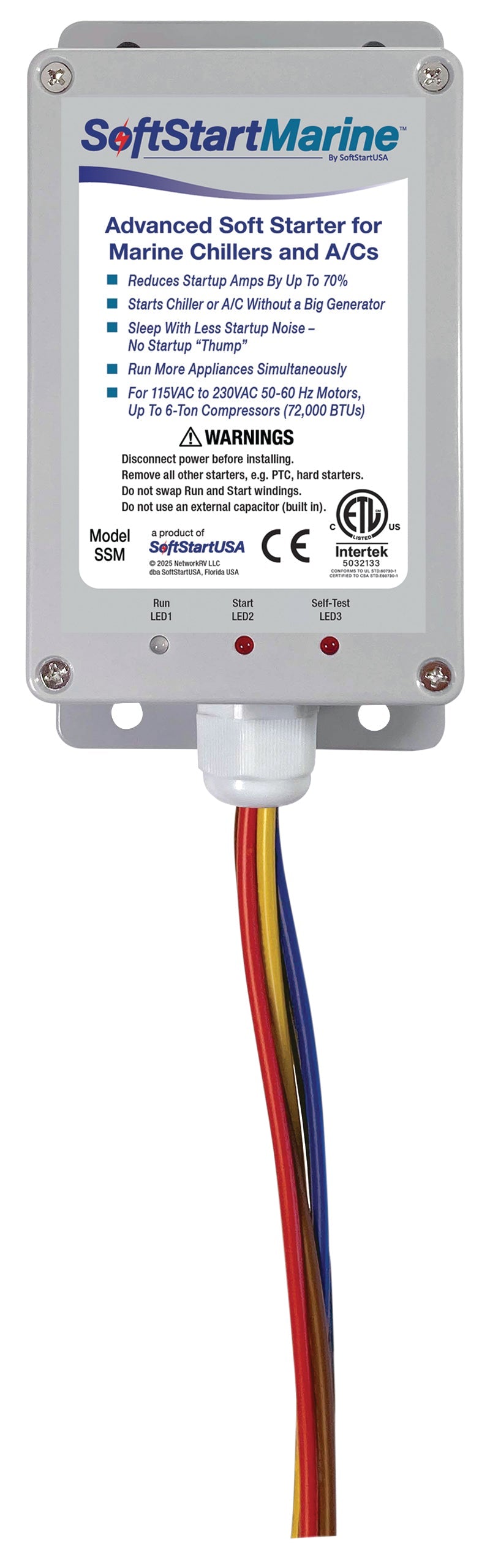 Softstartmarine Ssm6t Air Conditioner Compressor Soft Starter - image 4