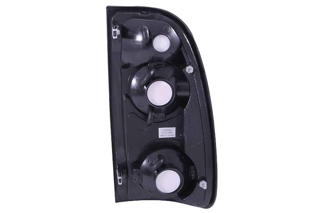 ANZO USA 211126 Black Tail Lights for Listed Toyota Tundra Applications