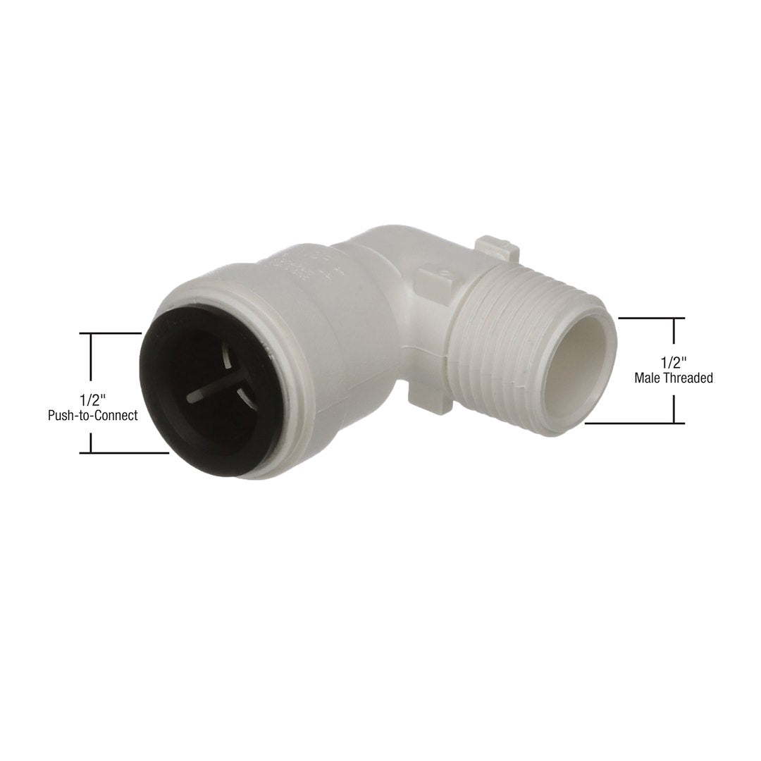 AquaLock 3519-1008_Su 1/2-Inch CTS x NPT Male Elbow