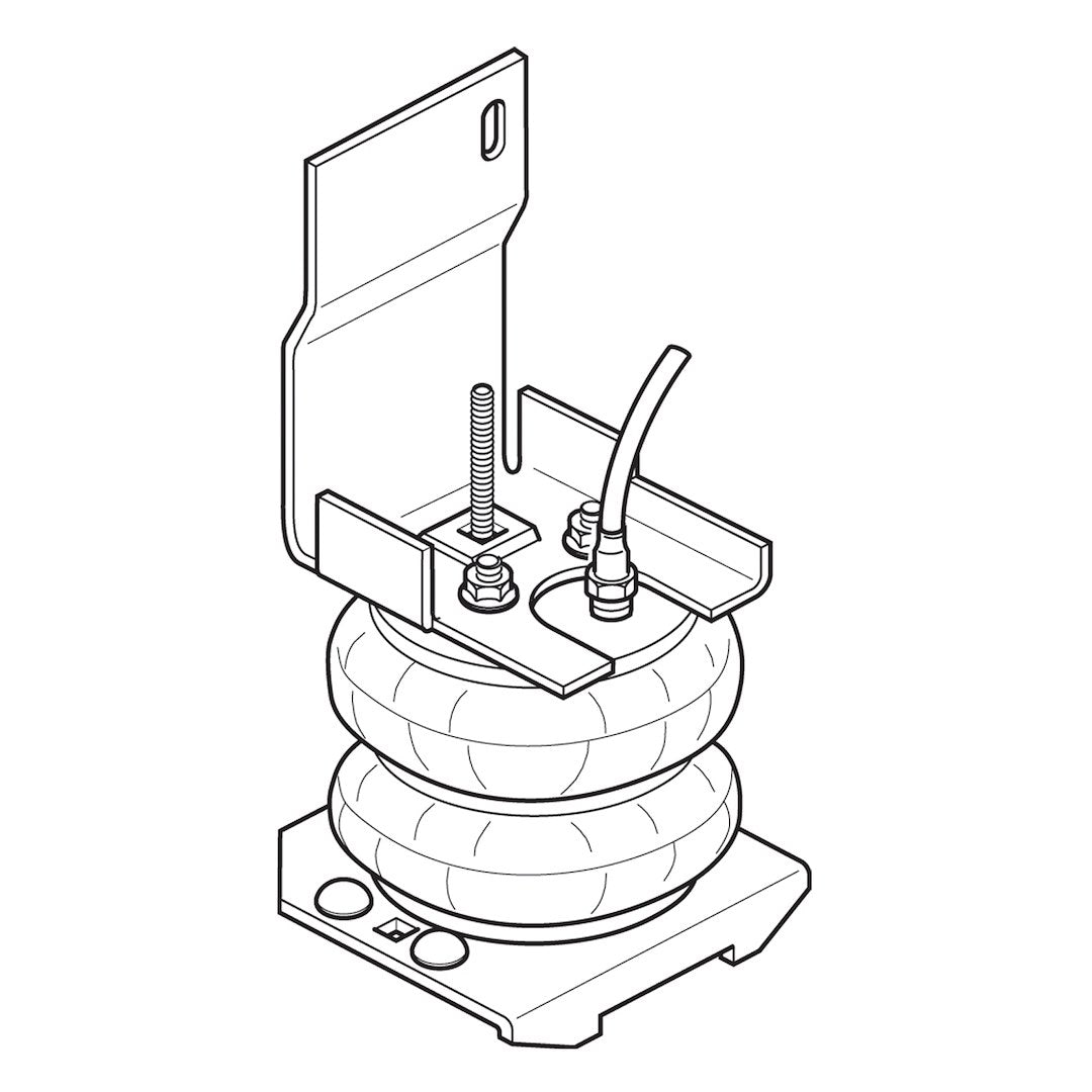 Firestone Industrial 2061 Helper Spring Kit - image 1