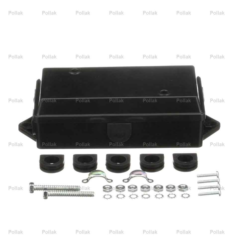 Pollak 52-259 Wire Terminal Block - Black