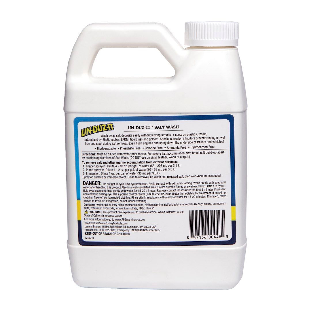 UnDuzit Chemicals 124725 Salt Remover - 32 oz