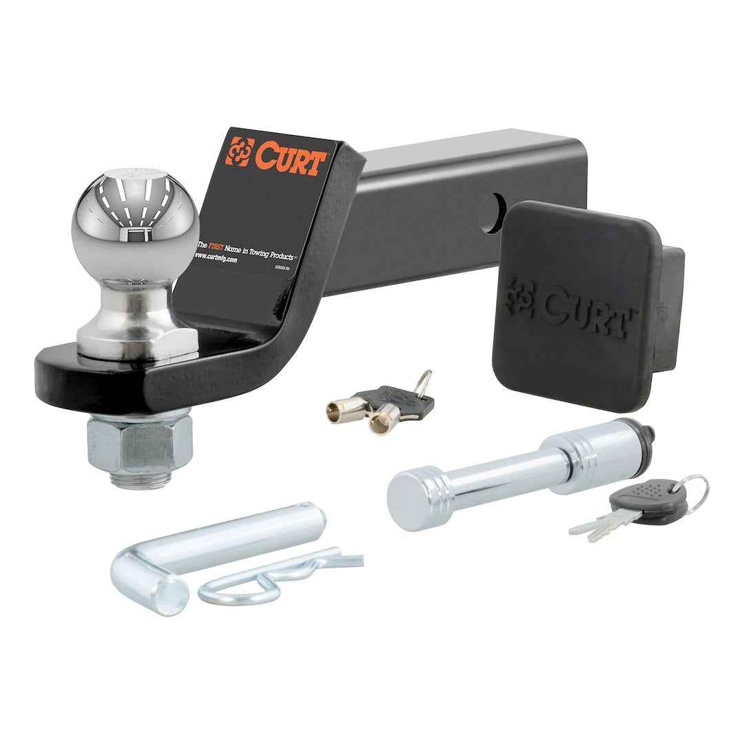 CURT 45534 Trailer Hitch Accessory Kit - 2 in Receivers
