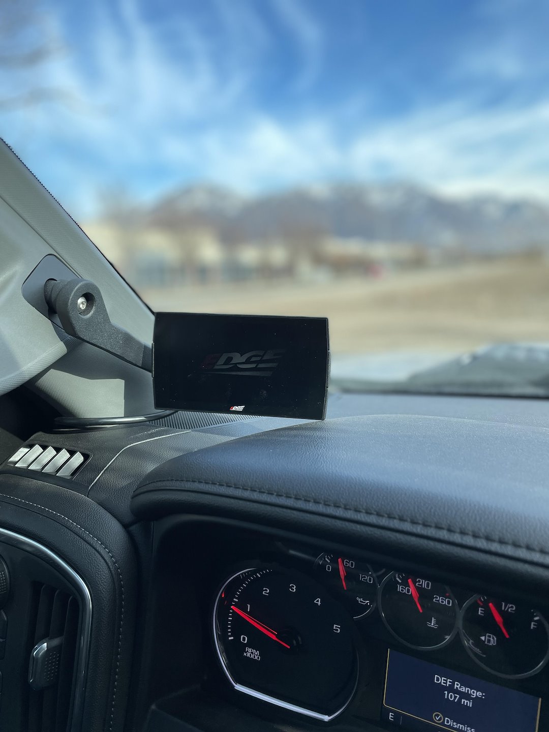 Edge 28601 Gauge/Monitor Mount for GM 2500/3500
