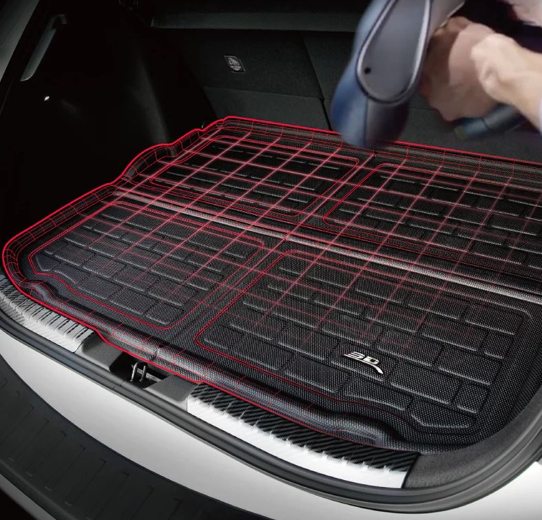3D Mats KAGU Thermoplastic Rubber (TPR) Non-Skid Cargo Area Liner M1TY2371309 - image 2