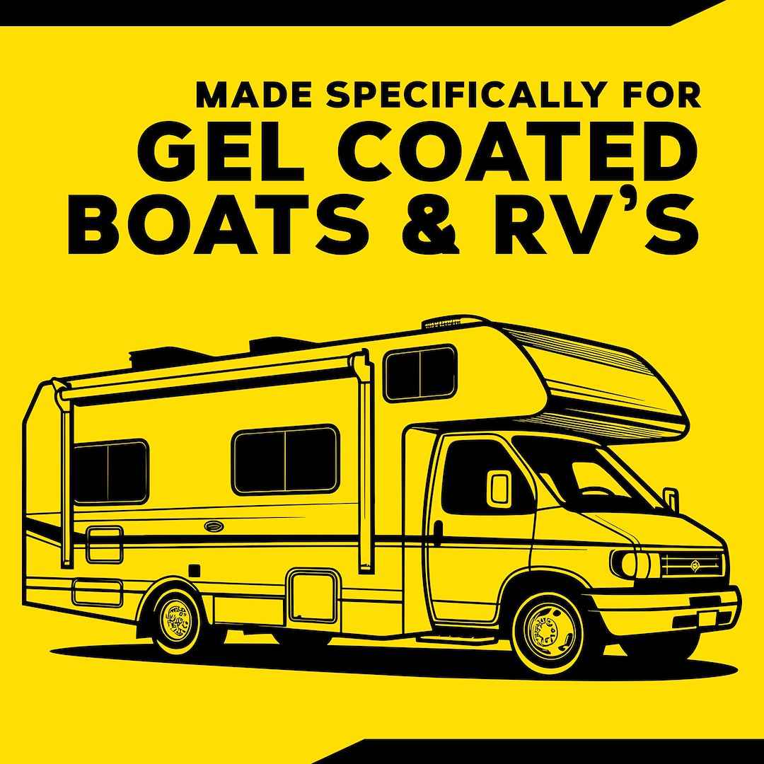 Meguiars M4516 Boat and RV Gelcoat Polish - 16 oz