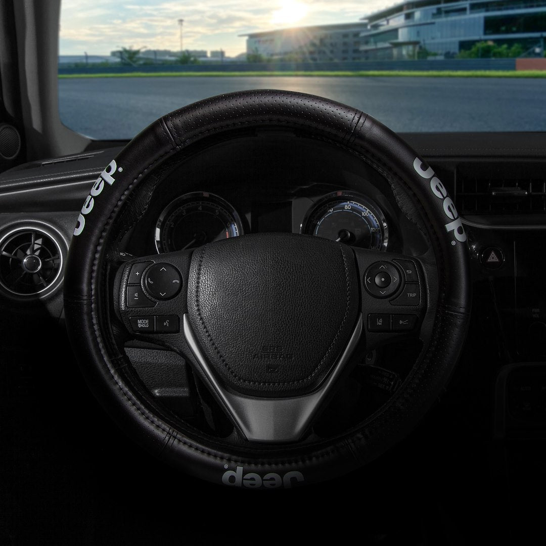 Plasticolor 006729R01 Jeep Elite Speed Grip Steering Wheel Cover