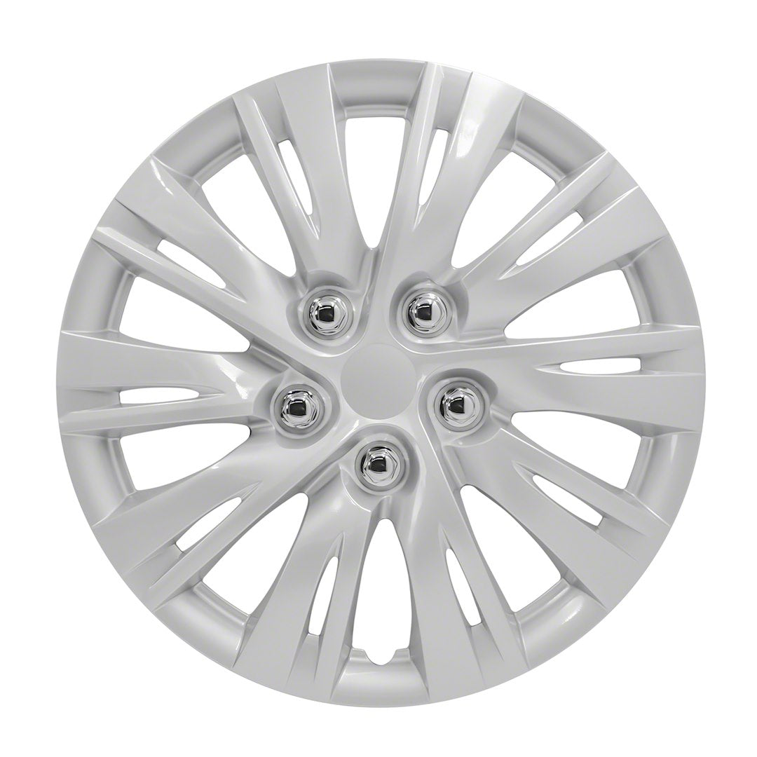 Coast To Coast 103715S 15-Inch Silver Split-Spoke Wheel Covers - image 1