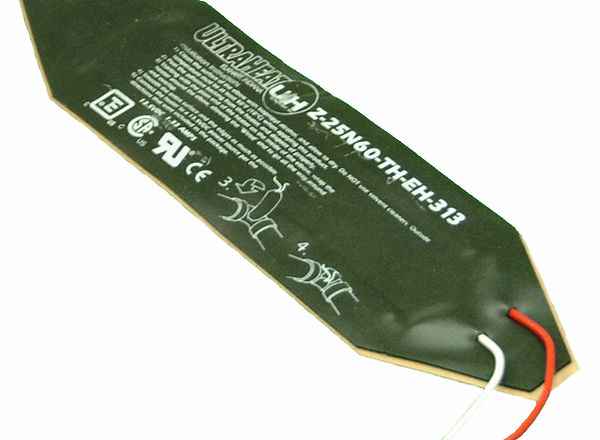 Ultra Heat AMEH313 3 in RV Pipe Elbow Heater - 13.5V DC