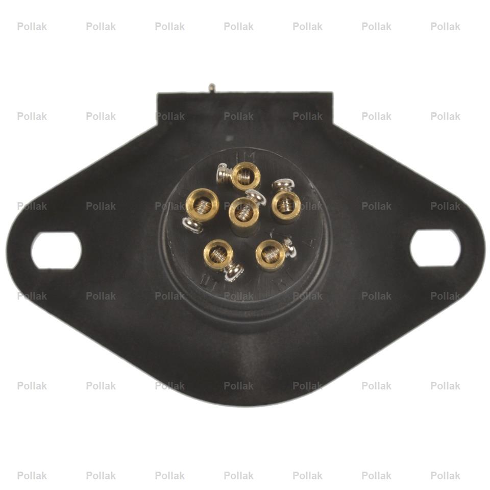 Pollak Semi-universal 6 Pin Trailer Wiring Connector (12720P)
