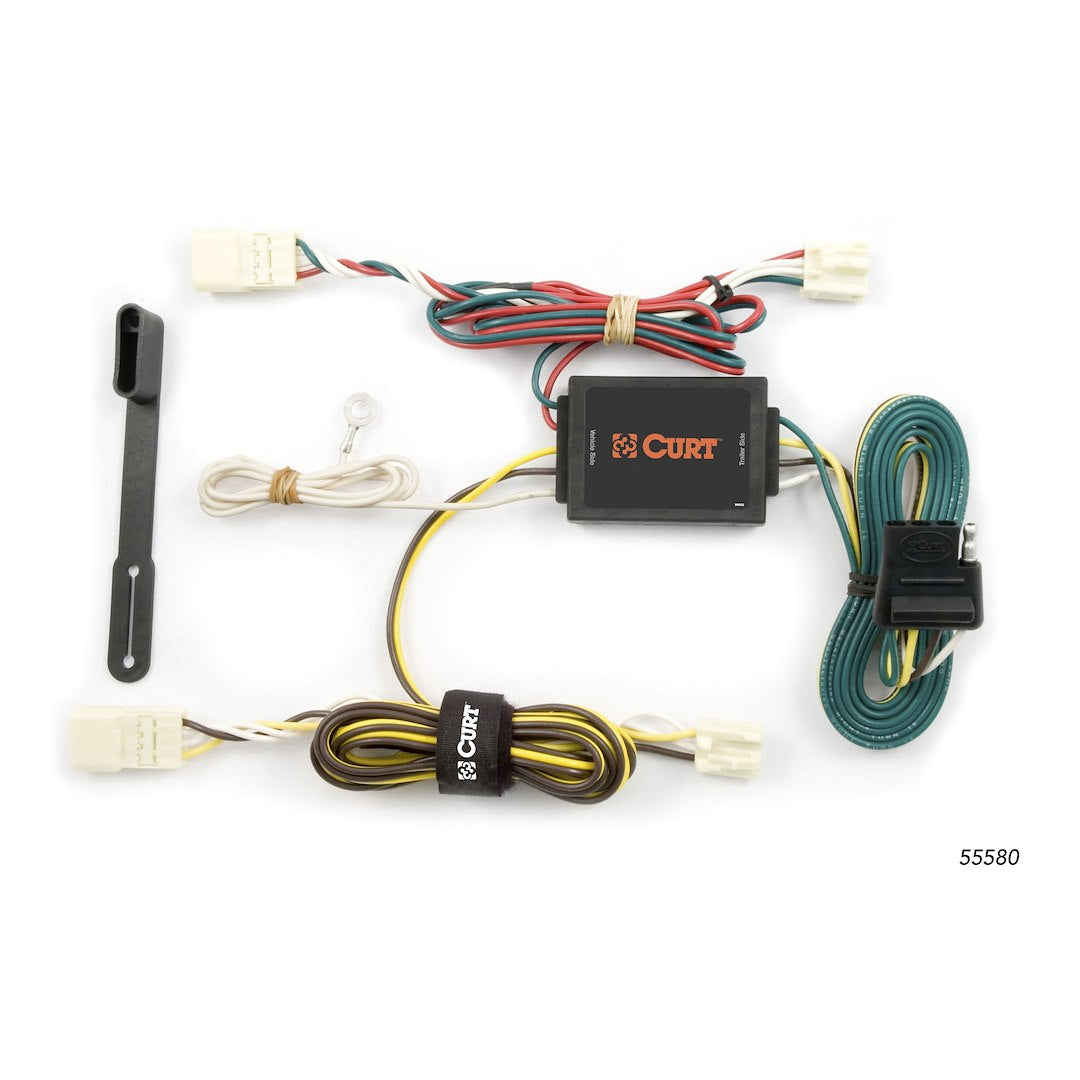 CURT Vehicle Specific 4 Flat Trailer Wiring Connector (55580)