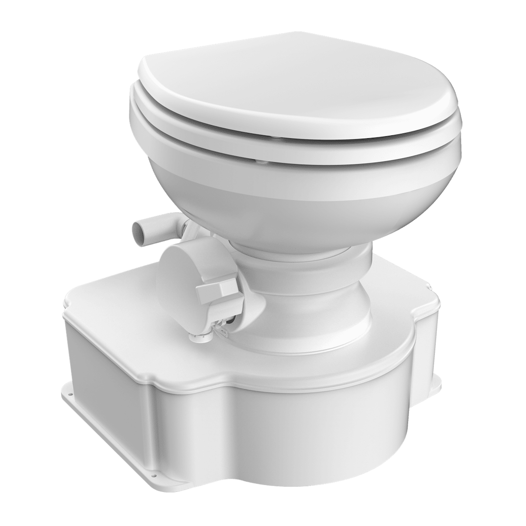 Sierra Marine 312500001 M65-5000 White Straight-Back Toilet