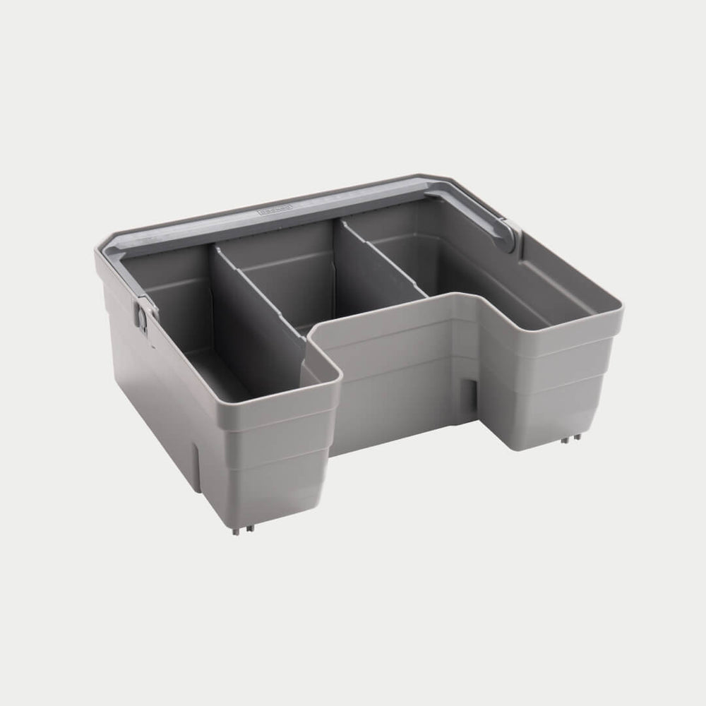 Decked A0081-DBDW-GRY Version X Double Drawerganizer