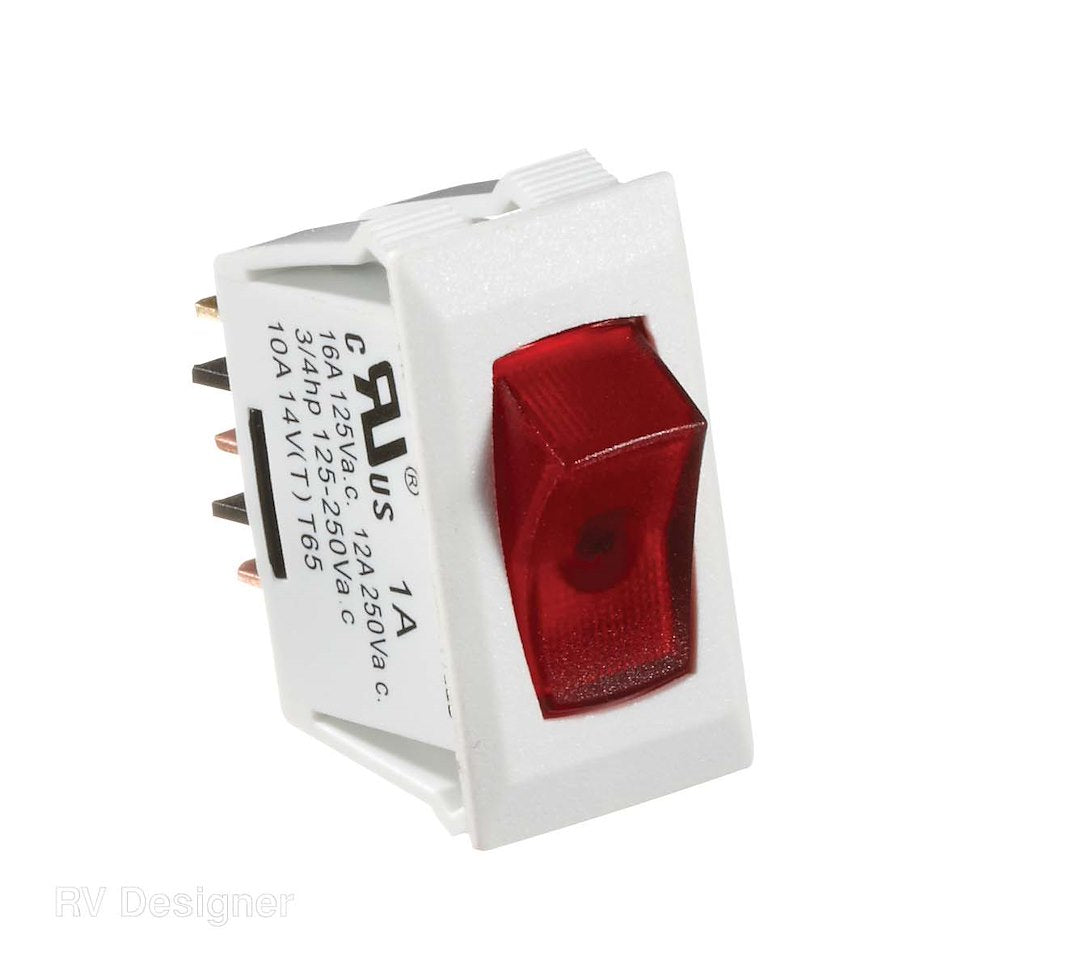 RV Designer On-off Multi Purpose Switch (S241) – Voltage: 14 Volt