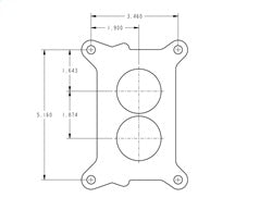 Holley 0-4412S Polished Manual 500 CFM Carburetor