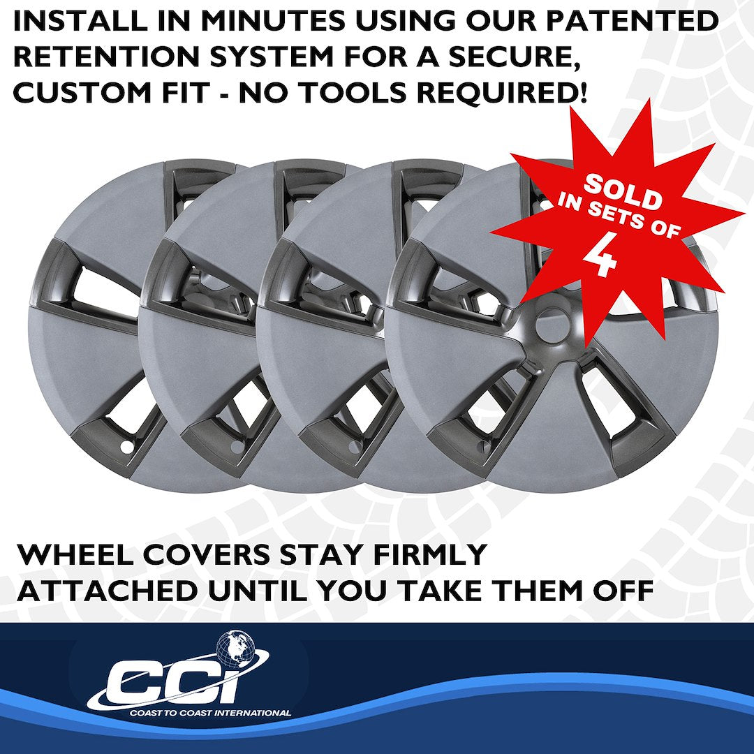 Coast To Coast 56518SC Silver 18-Inch Wheel Covers - image 6
